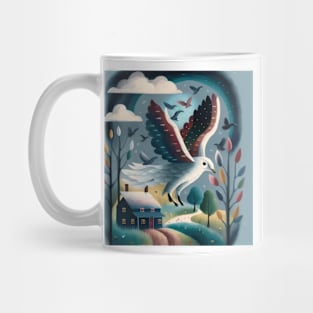 Naïve Art Birds 03 Mug